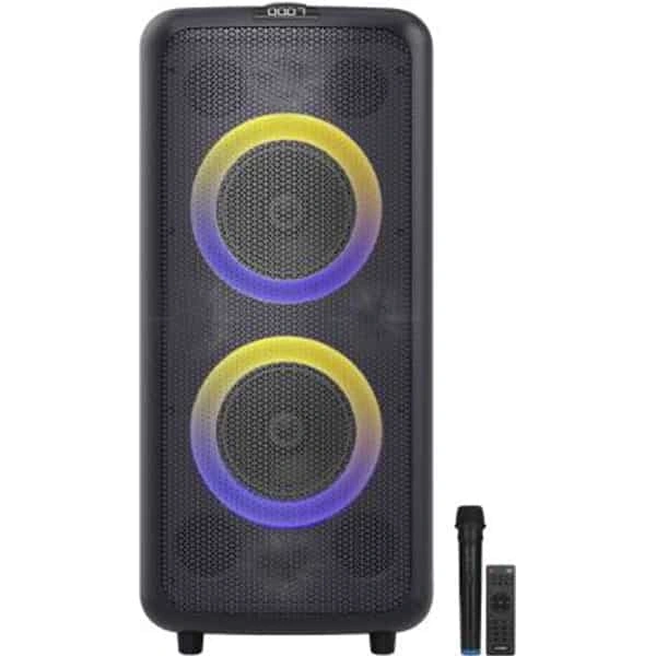 F&amp;D F&D PA300 100 W Bluetooth Party Speaker (Black, Stereo Channel)