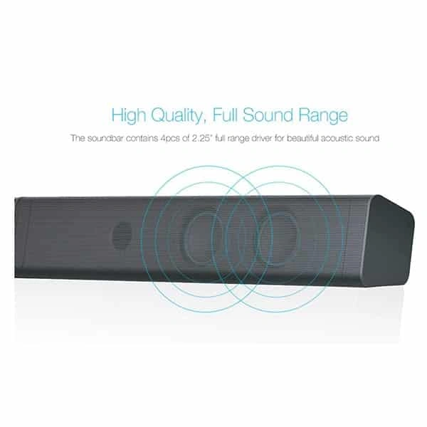 F&amp;D F&D T-160X 40 W Bluetooth Soundbar (Black, 2.0 Channel)