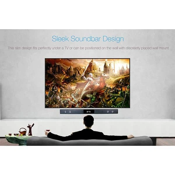 F&amp;D F&D T-160X 40 W Bluetooth Soundbar (Black, 2.0 Channel)