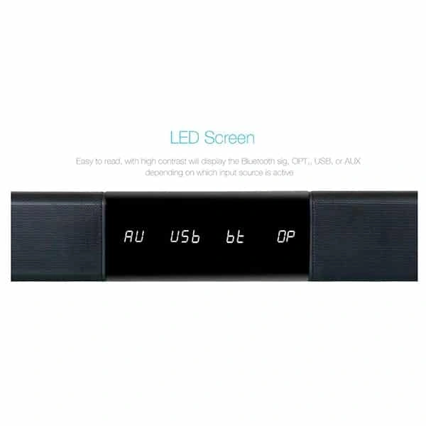 F&amp;D F&D T-160X 40 W Bluetooth Soundbar (Black, 2.0 Channel)