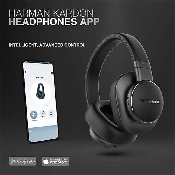 Harman Kardon Fly Over-Ear Active Noise Cancellation Wireless Headphone with Mic