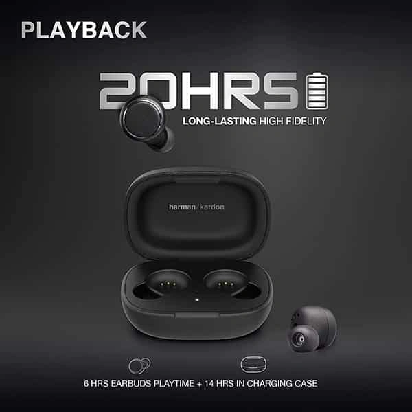 Harman Kardon Fly TWS in-Ear True Wireless Earphone with Mic