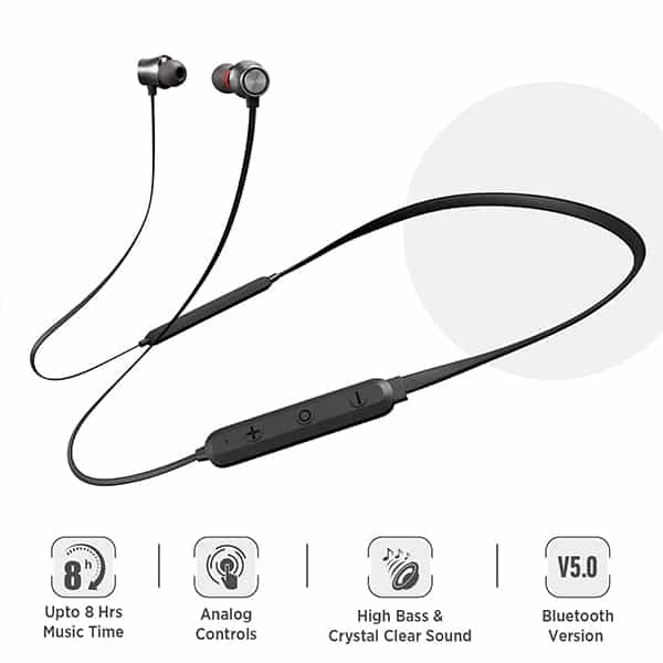Intex Musique ENVY Wireless Earphone - Black, Blue