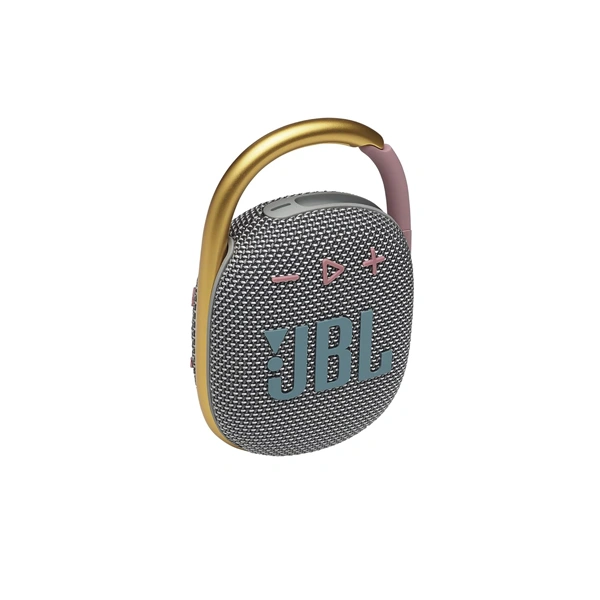 JBL Clip 4 Portable Bluetooth Speaker - Grey - Grey