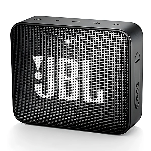 JBL GO2 Portable Bluetooth Speaker with Mic - Black - Black