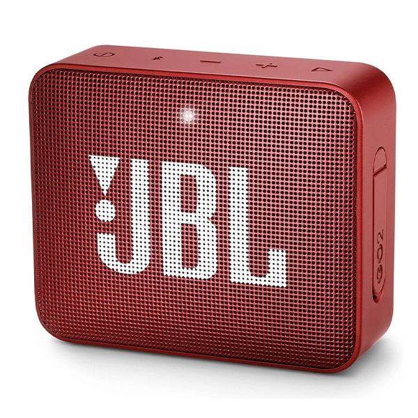 JBL GO2 Portable Bluetooth Speaker with Mic - Red - Red