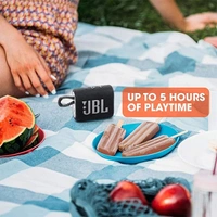 JBL GO3 Ultra Portable IP67 Water & Dustproof Bluetooth Speaker - Red - Red