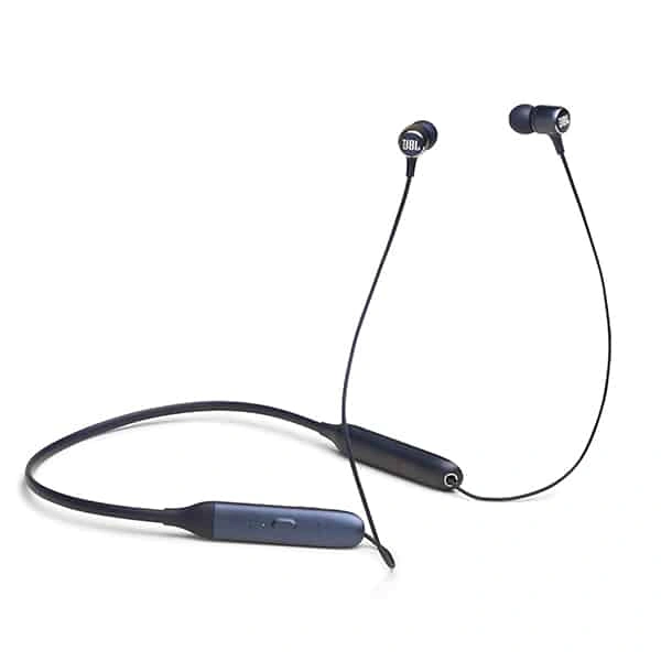 JBL Live 220BT in-Ear Wireless Neckband Headphones - Blue - Blue