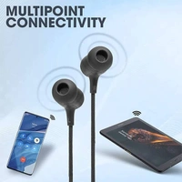 JBL Live 220BT in-Ear Wireless Neckband Headphones - Blue - Blue