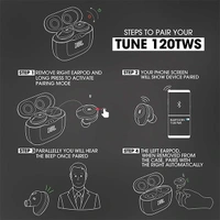 JBL T120TWS True Wireless Earbuds with Mic