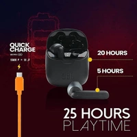 JBL Tune 225TWS True Wireless Earbuds - Blue - Blue