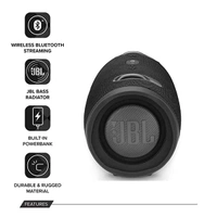 JBL Xtreme 2 40W Portable Bluetooth Speaker - Black - Black