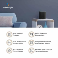 Mi WIFI Smart Speaker With Google Assistant - Black