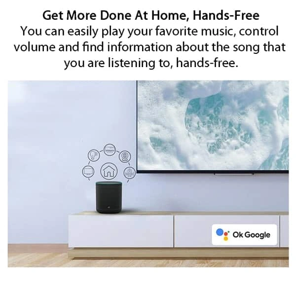 Mi WIFI Smart Speaker With Google Assistant - Black