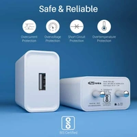 Portronics Adapto 62 2.4 A Mobile Charger with Detachable Cable