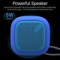 Portronics Bounce POR-952 Portable Bluetooth Speaker with FM - Black, Blue