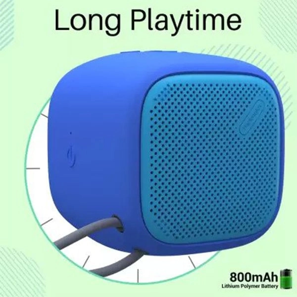Portronics Bounce POR-952 Portable Bluetooth Speaker with FM - Black, Blue