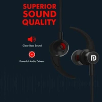 Portronics Harmonics 216 Bluetooth Headset - Blue - Blue