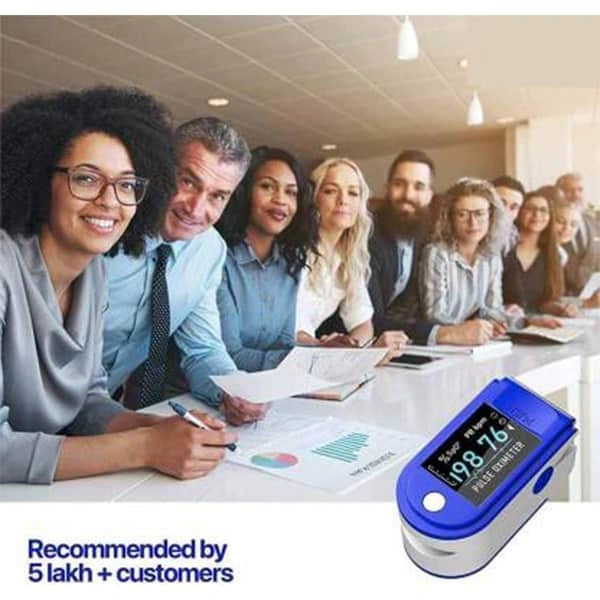 Pulse Smart Oximeter with OLED Colour Display (Blue)