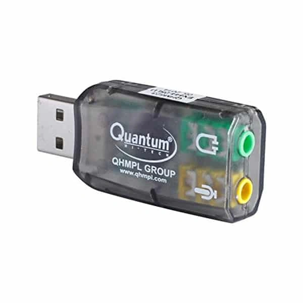 Quantum QHM 623 3D Virtual 5.1 USB Sound Card Adapter
