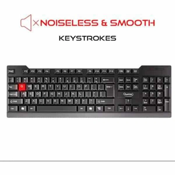 Quantum QHM 7100 Keyboard & Mouse Wired Combo Set