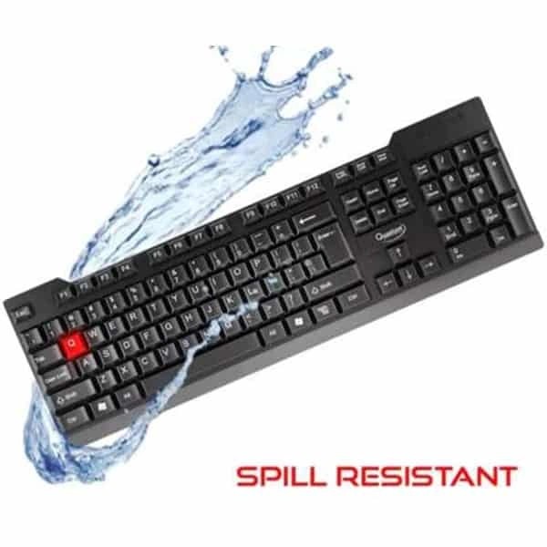 Quantum QHM 7100 Keyboard & Mouse Wired Combo Set