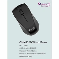 Quantum QHM232D Wired Optical Mouse