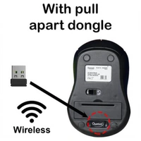 Quantum QHM262W Wireless Optical Mouse