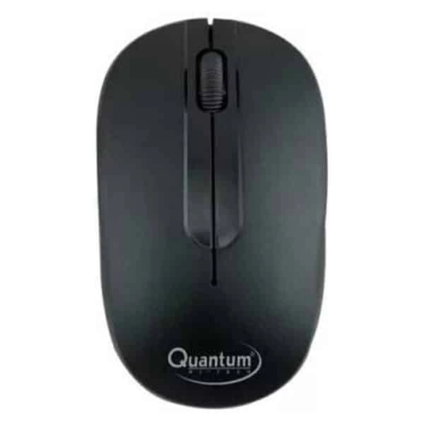 Quantum QUANTUM QHM271 Wireless Optical Mouse (2.4GHz Wireless, Black)