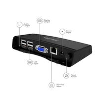 Quantum QHM6056B Thin Client with 1 GHz Dual-Core (A7) Processor, 512 MB RAM with 4GB ROM (Black)