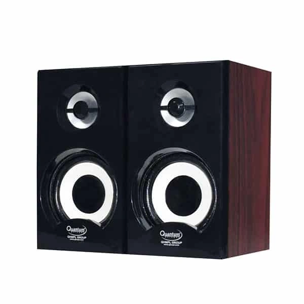 Quantum QHM636 USB Mini Wooden Laptop/Desktop Speaker