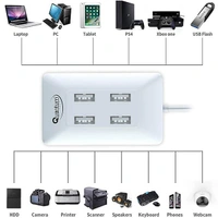 Quantum QHM6633 4-Port Hi-Speed USB Hub (Multicolor)