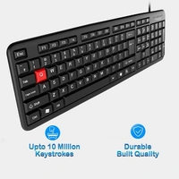 Quantum QHM7403D Wired USB Desktop Keyboard