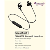 Quantum QHM8702 Bluetooth Headset (Black)