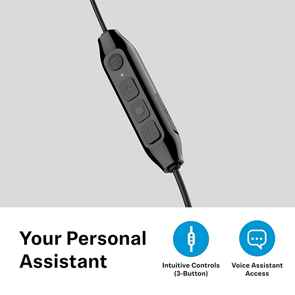 Sennheiser CX 350BT Bluetooth Headset - Black - Black