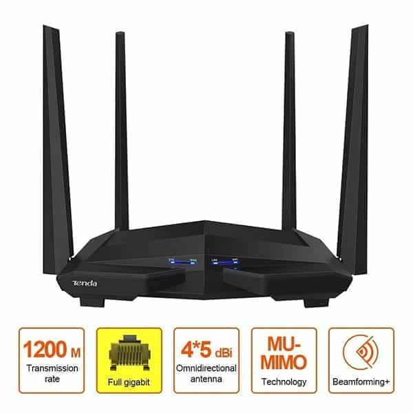 Tenda AC10 AC1200 Gigabit 1167 Mbps Router