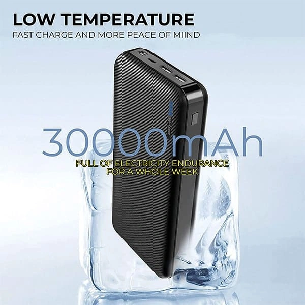 Ubon UBON 30000 mAh Powerbank PB-X33 Jumbo Power with 3-in-1 Charging Ports