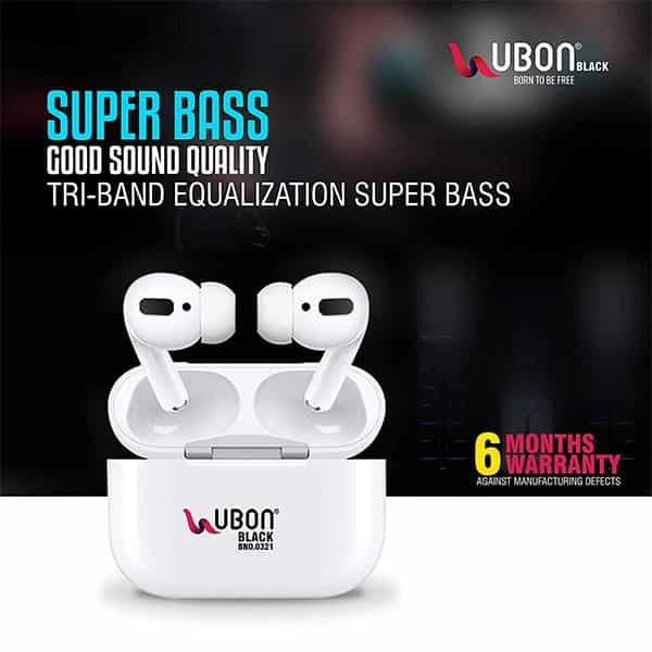 Ubon BT-300 Airshack 5.0 TWS Wireless Earbuds