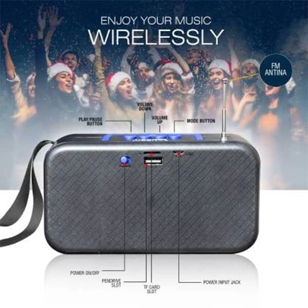 Ubon BT-5511 3 W Bluetooth Speaker