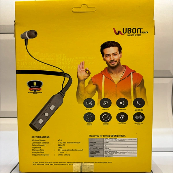 Ubon CL-5665 Surya Series Wireless Neckband