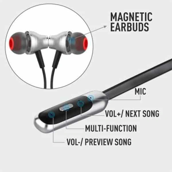 Ubon UBON CL-65 in-Ear Bluetooth Neckband Earphone