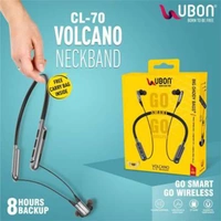 Ubon CL-70 Wireless Bluetooth Neckband I Built-in TF-card Player Bluetooth Headset
