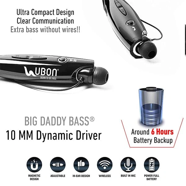 Ubon GBT-5710 Bluetooth Headset