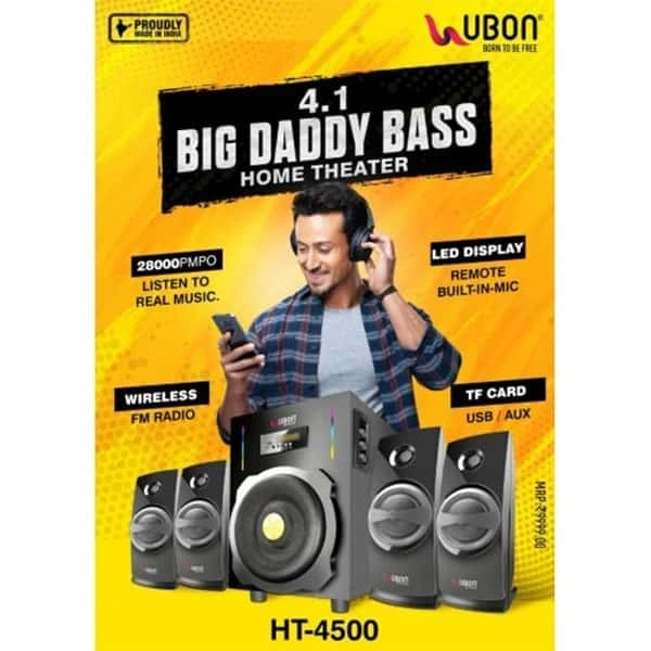 Ubon UBON HT 4500 28000 PMPO 4.1 BIG DADDY BASS Home Theatre