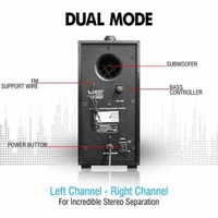 Ubon HT-2060 20 W Bluetooth Tower Speaker (Black, 2.1 Channel)