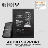 Ubon HT-4700 40 W Bluetooth Home Theatre (Black, 4.1 Channel)