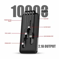 Ubon UBON PB-X17 10000 mAH Li-Polymer Power Bank with 4 IN 1 POWERJAR