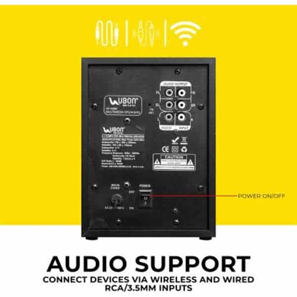 Ubon SP-4200 4.1 Home Theatre Big Daddy Bass Series