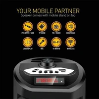 Ubon SP-610 Party Box Wireless Speaker with Mobile Stand