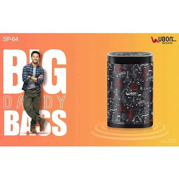 Ubon SP-64 Bass Boy 12 W Bluetooth Speaker